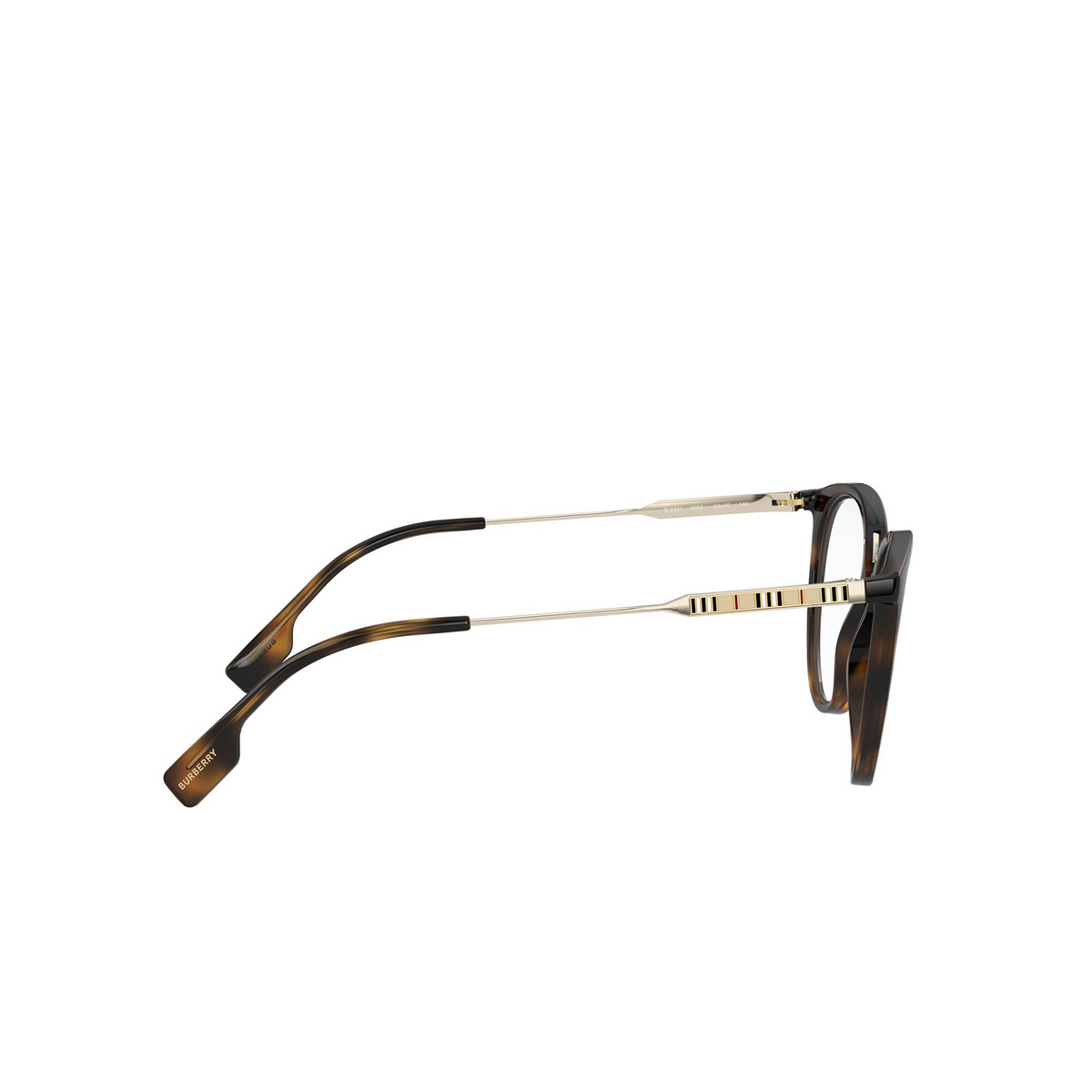 Occhiali da vista Burberry JULIA 3002 Dark Havana - anteprima prodotto 3/4