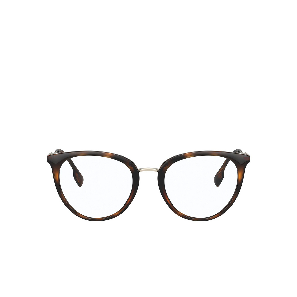 Burberry® Cat-eye Eyeglasses: Julia BE2331 color Dark Havana 3002 - front view.