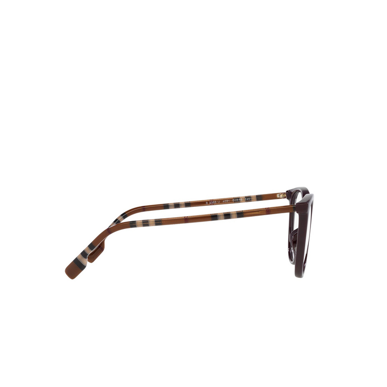 Burberry KATIE Eyeglasses 4031 bordeaux - 3/4