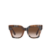 Gafas de sol Burberry KITTY 396713 check brown - Miniatura del producto 1/4