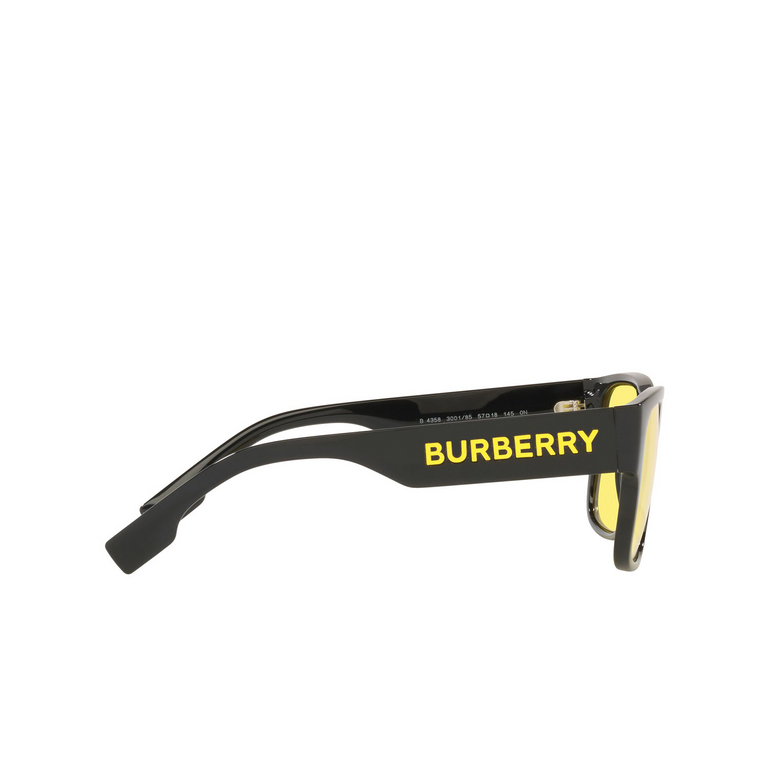Occhiali da sole Burberry KNIGHT 300185 black - 3/4