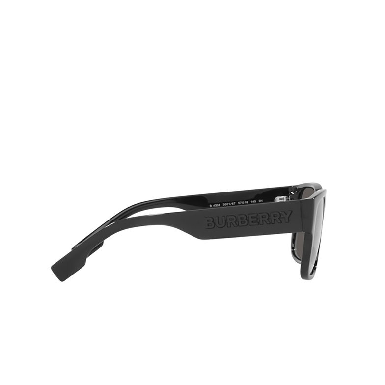 Gafas de sol Burberry KNIGHT 300187 black - 3/4
