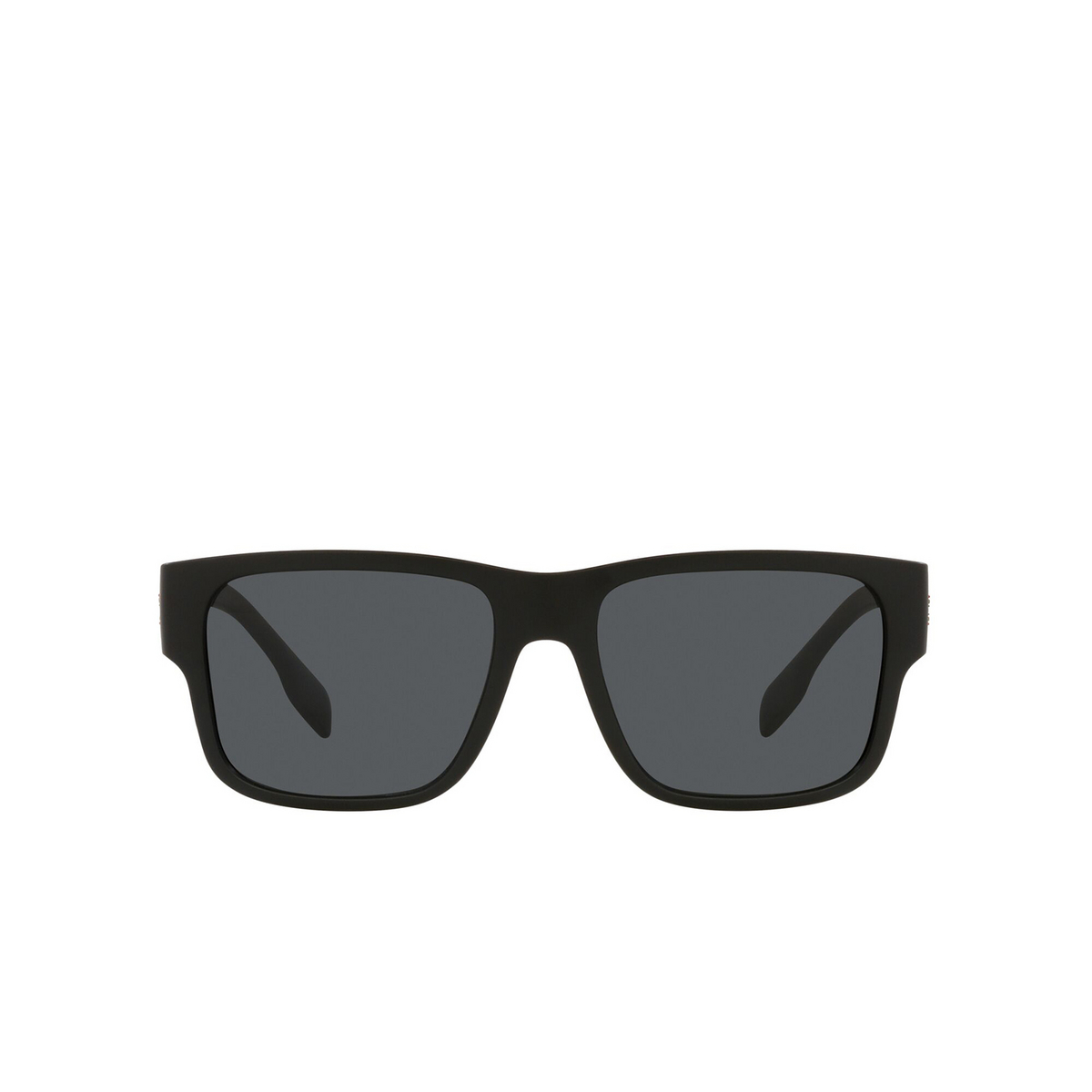Burberry® Square Sunglasses: BE4358 Knight color 346487 Black - front view