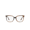 Occhiali da vista Burberry LOUISE 3966 check brown - anteprima prodotto 1/4