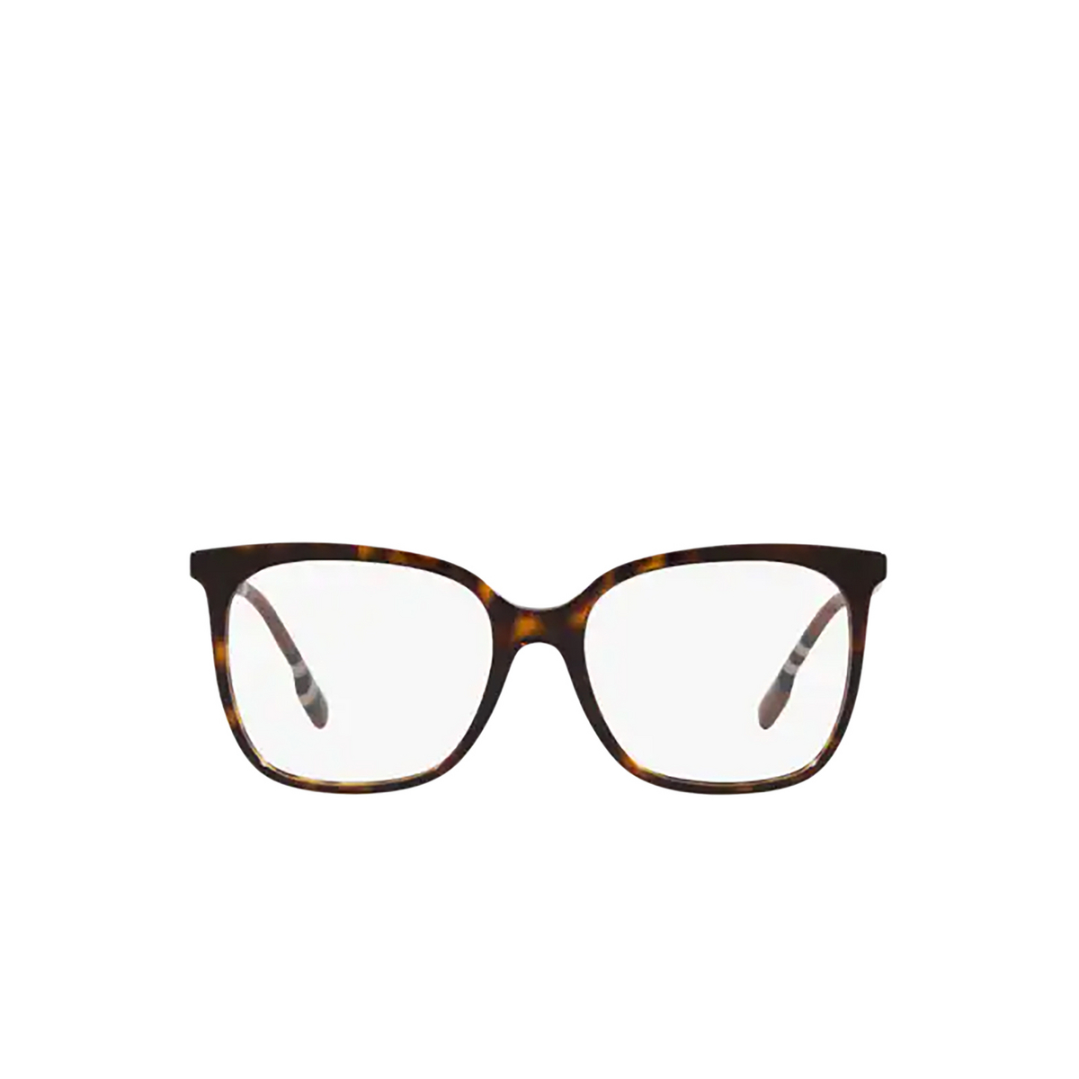 Burberry LOUISE Eyeglasses 4017 Dark Havana - front view