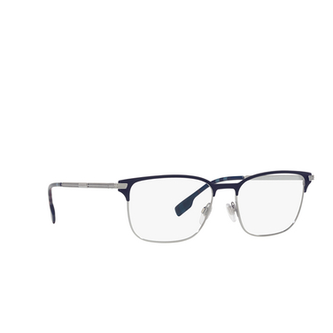 Burberry MALCOLM Eyeglasses 1003 blue - three-quarters view