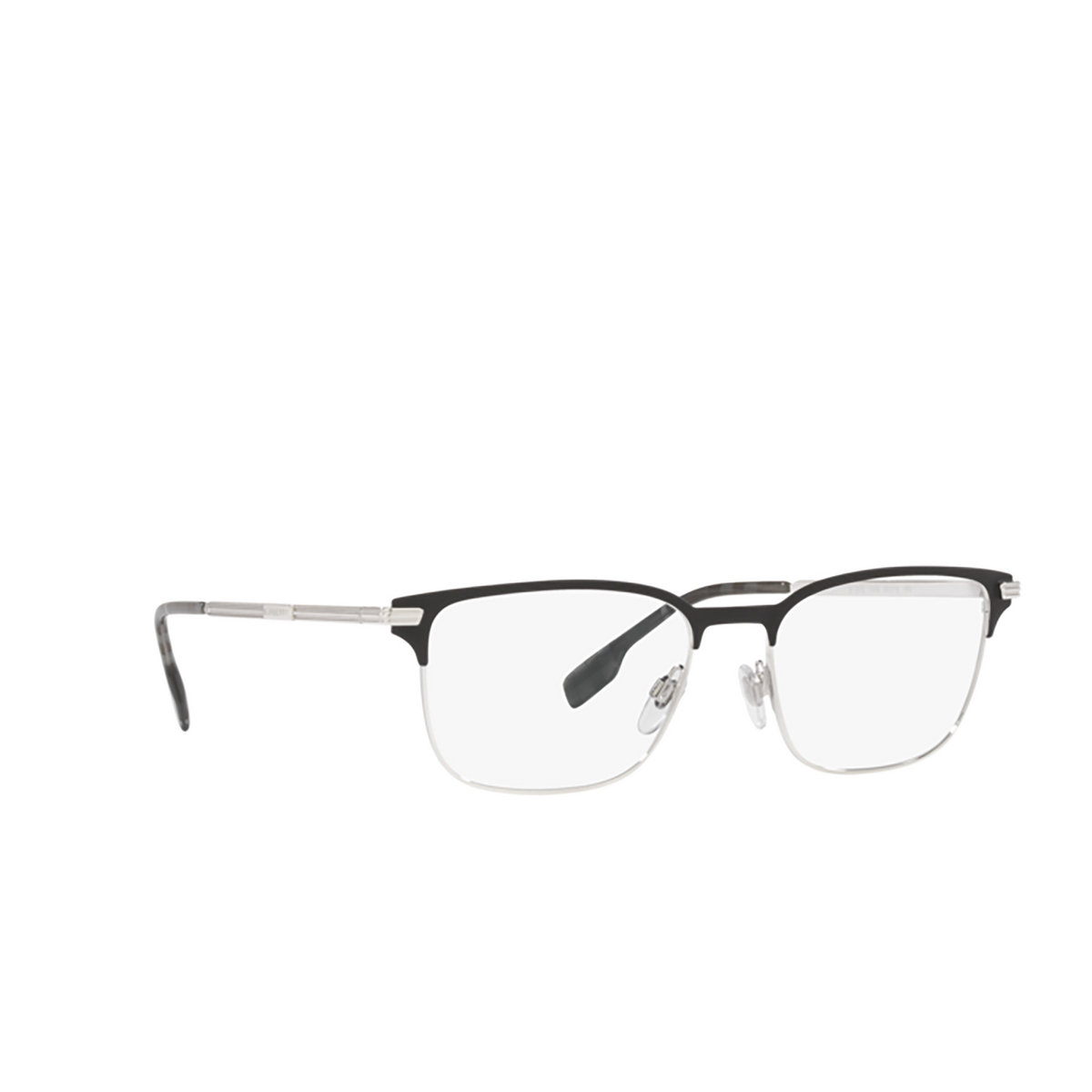 Burberry MALCOLM Eyeglasses 1005 Black - three-quarters view