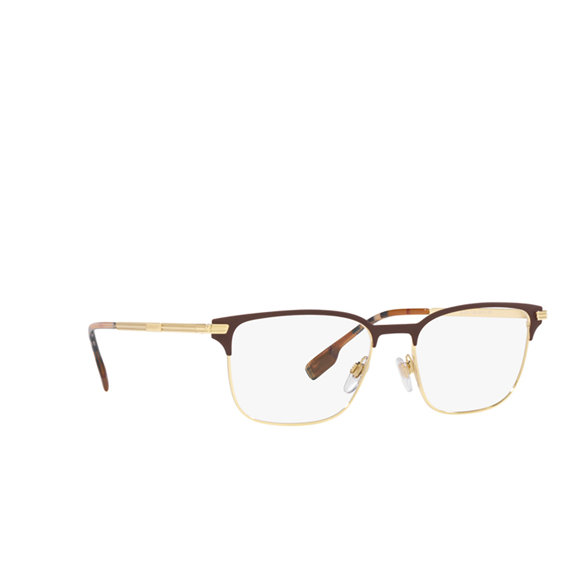 Burberry MALCOLM Eyeglasses 1109 Brown - three-quarters view