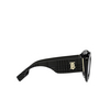 Gafas de sol Burberry MARGOT 300187 black - Miniatura del producto 3/4
