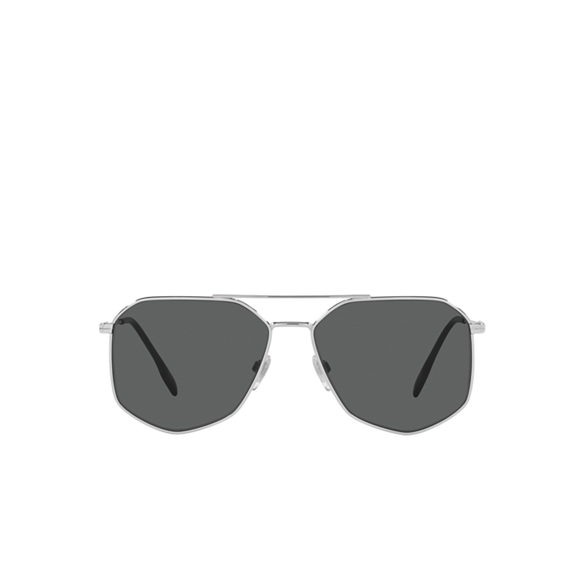 Burberry OZWALD Sunglasses 100587 Silver - front view