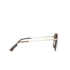 Burberry OZWALD Sunglasses 110973 light gold / dark havana - product thumbnail 3/4