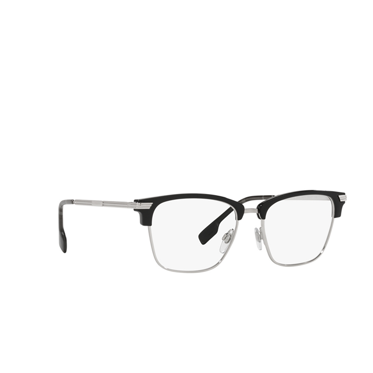 Burberry PEARCE Eyeglasses 3001 Black - three-quarters view