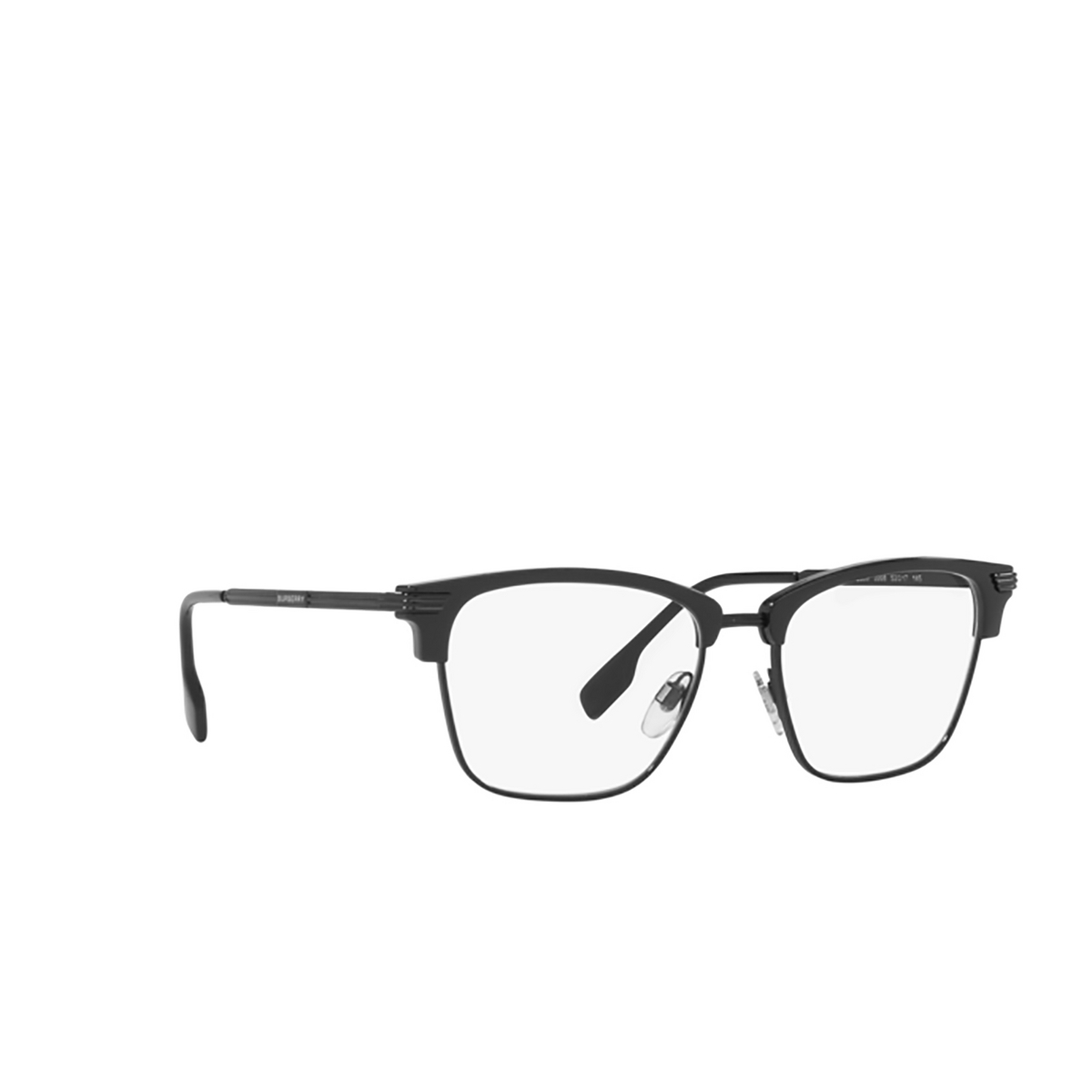 Burberry PEARCE Eyeglasses 3998 Black - three-quarters view