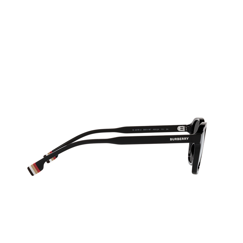 Burberry PERCY Sunglasses 300187 black - 3/4