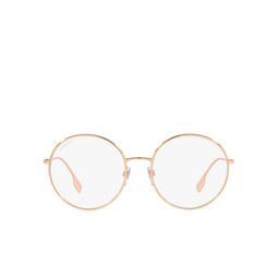 Burberry® Round Sunglasses: Pippa BE3132 color Rose Gold 1337SB.