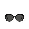 Gafas de sol Burberry ROSE 397787 black / print tb / crystal - Miniatura del producto 1/4