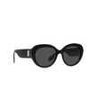 Gafas de sol Burberry ROSE 397787 black / print tb / crystal - Miniatura del producto 2/4