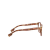 Gafas graduadas Burberry SCARLET 3915 spotted brown - Miniatura del producto 3/4