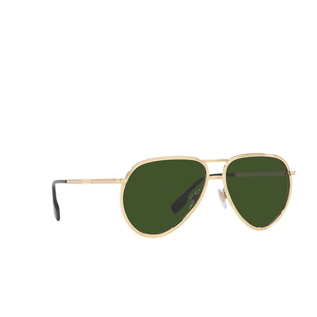 Burberry SCOTT Sunglasses 110971 Light Gold - three-quarters view