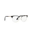 Gafas graduadas Burberry SOPHIA 1109 light gold / black - Miniatura del producto 2/4