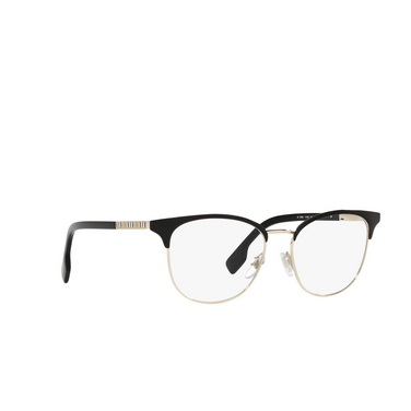 Burberry SOPHIA Korrektionsbrillen 1109 light gold / black - Dreiviertelansicht