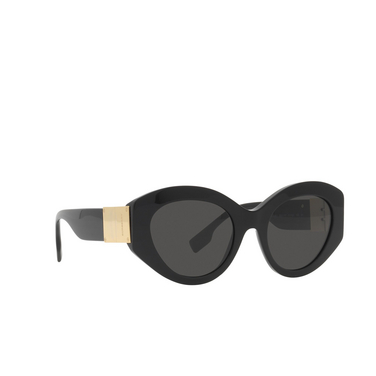 Burberry SOPHIA Sunglasses 300187 black - three-quarters view