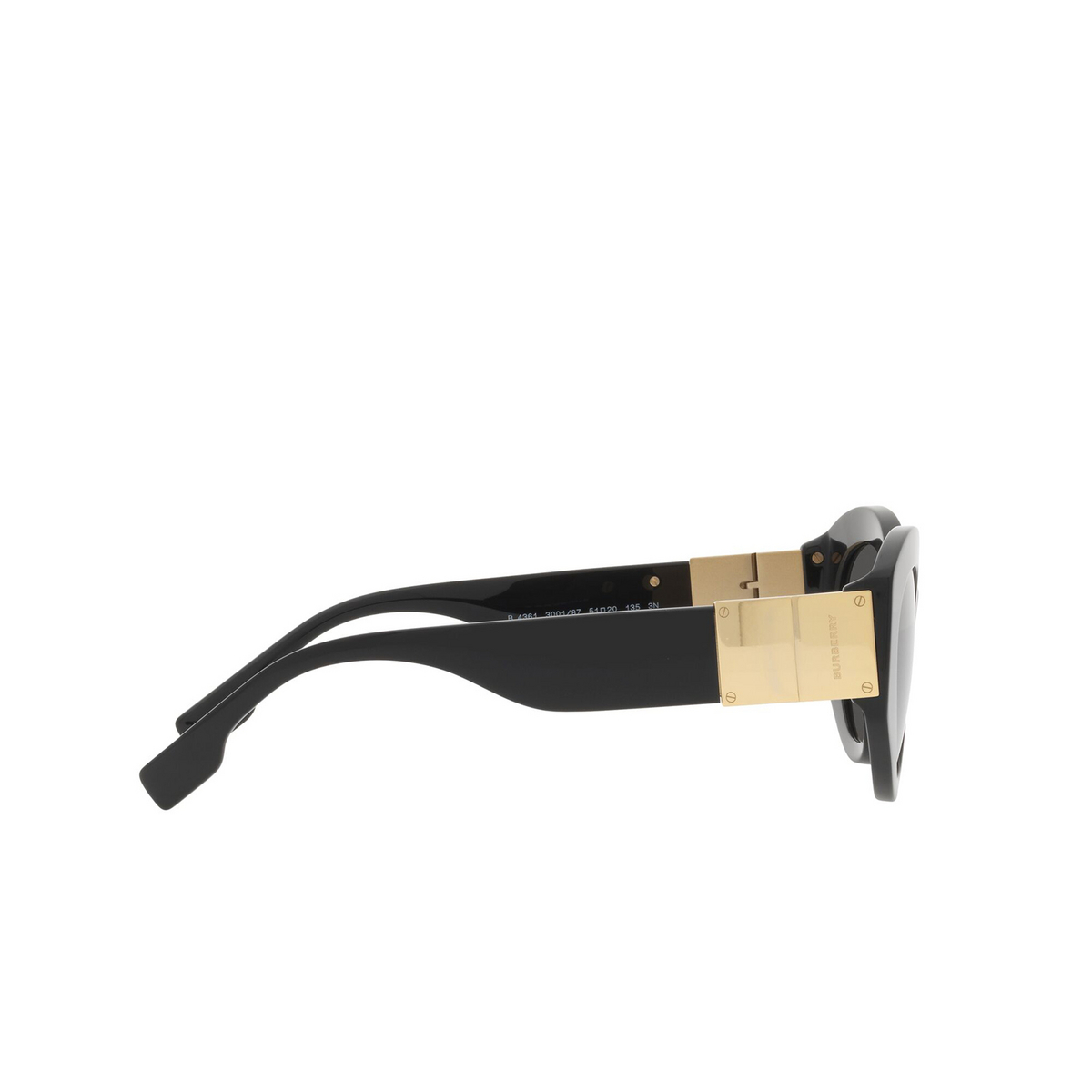 Burberry® Cat-eye Sunglasses: Sophia BE4361 color Black 300187 - product thumbnail 3/3.