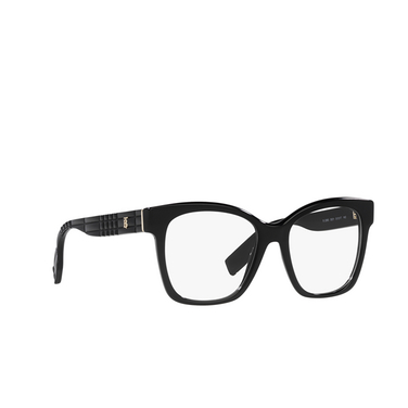 Burberry SYLVIE Eyeglasses 3001 black - three-quarters view