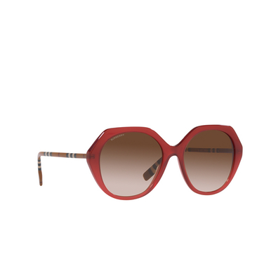 Burberry VANESSA Sunglasses 401813 bordeaux - three-quarters view