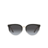 Gafas de sol Burberry WILLOW 39188G black gradient - Miniatura del producto 1/4
