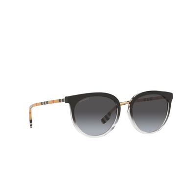 Burberry WILLOW Sunglasses 39188G black gradient - three-quarters view