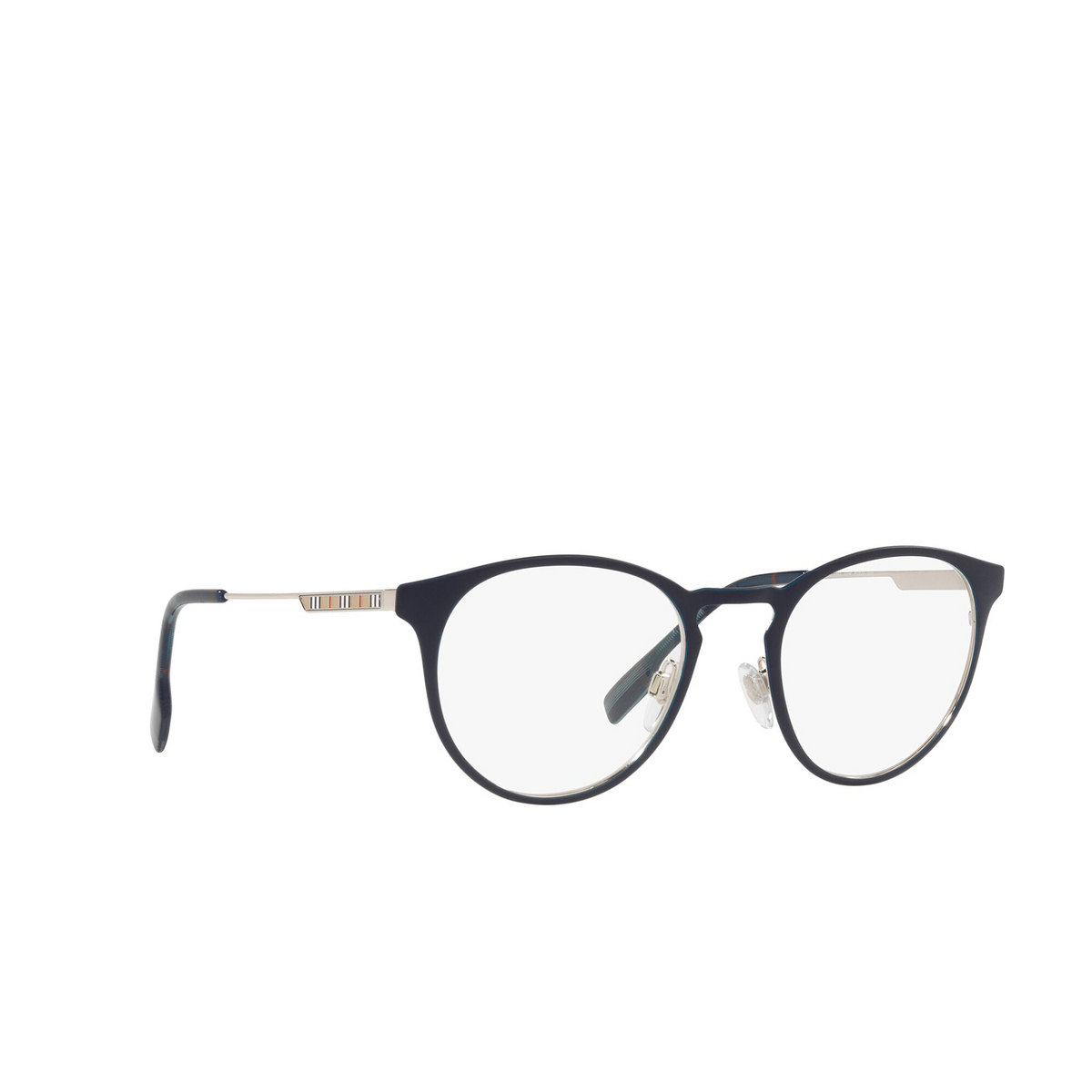 Burberry YORK Eyeglasses 1005 Blue - three-quarters view