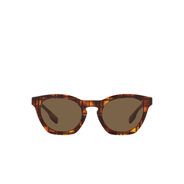 Burberry YVETTE Sunglasses 398273 top check / havana - front view