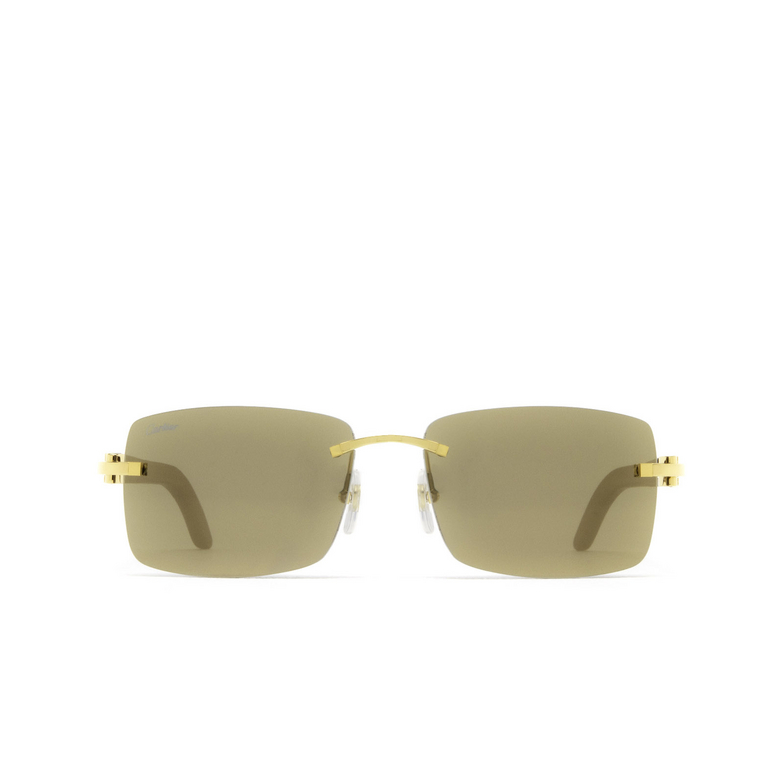 Cartier CT0012RS Sunglasses 001 gold - 1/5