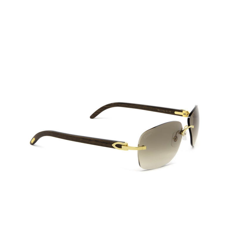 Cartier CT0014RS Sunglasses 001 gold - 2/5