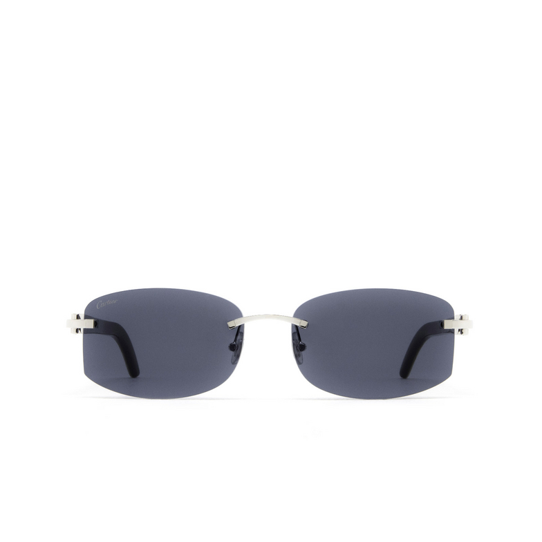 Cartier CT0031RS Sunglasses 002 silver - 1/4