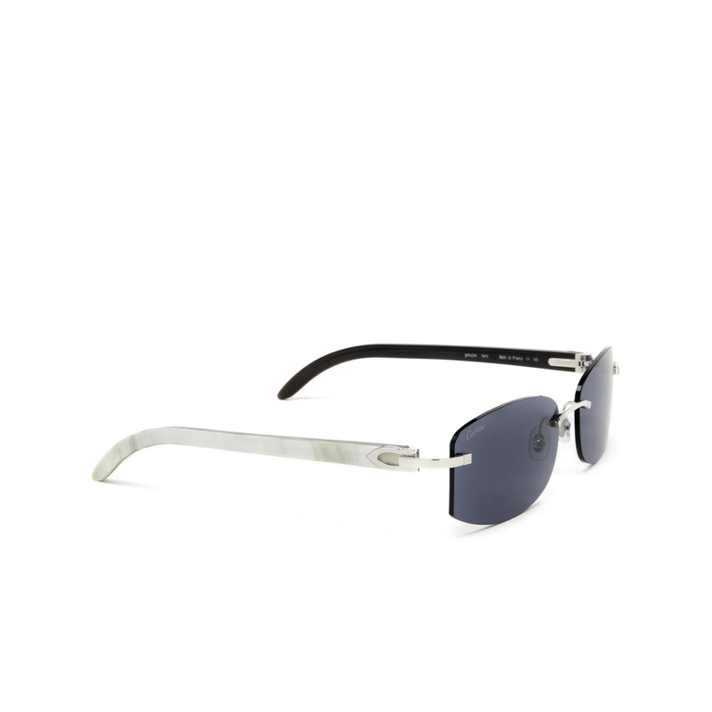 Cartier CT0031RS Sunglasses 002 silver - 2/4