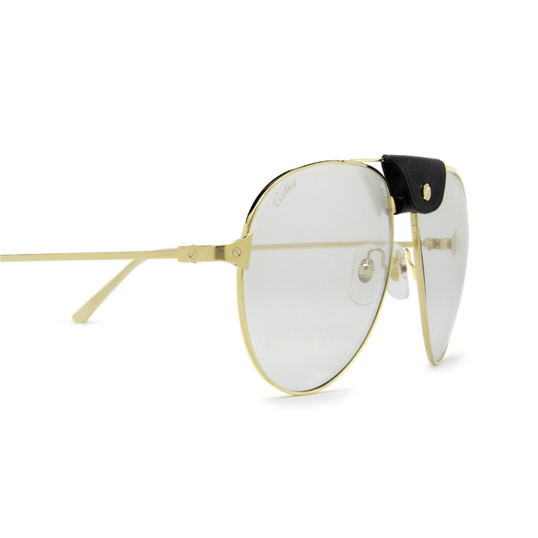 Cartier CT0038S Sunglasses 017 gold - 3/4