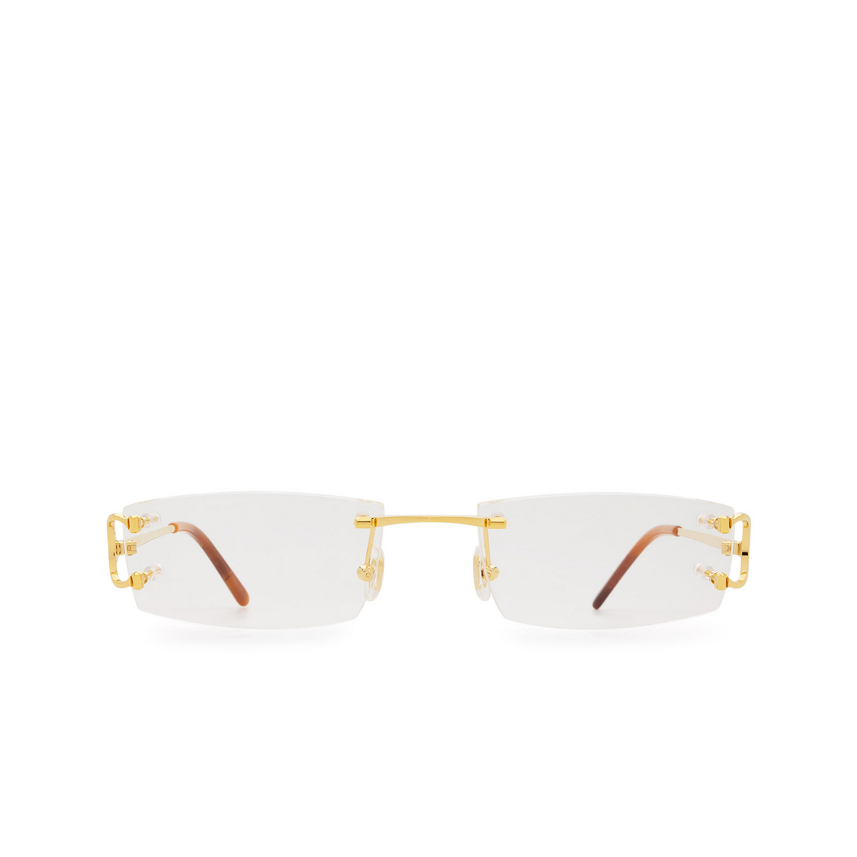 Cartier CT0092O Eyeglasses 001 Gold - front view