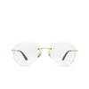 Cartier CT0254S Sunglasses 001 gold - product thumbnail 1/5