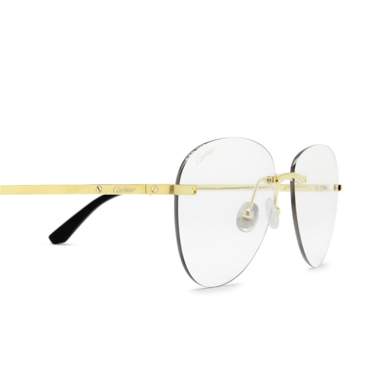 Cartier CT0254S Sunglasses 001 gold - 3/5