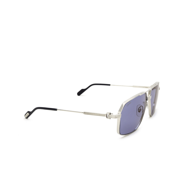 Cartier CT0270S Sunglasses 003 silver - 2/4