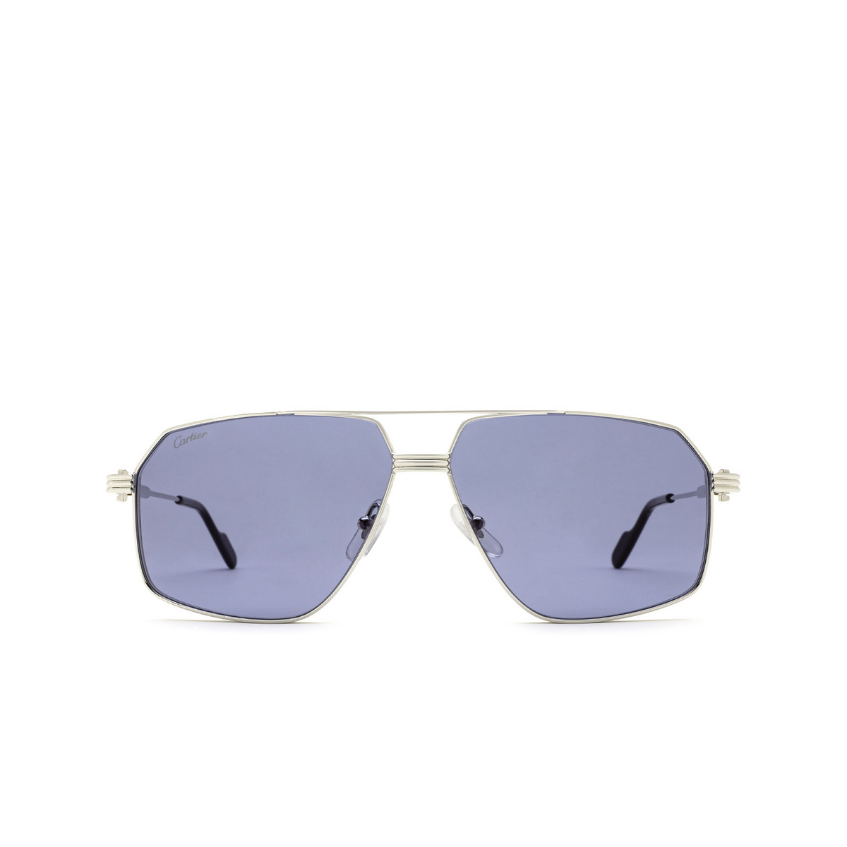 Cartier CT0270S Sunglasses 003 Silver - front view