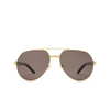 Cartier CT0272S Sunglasses 003 gold & white - product thumbnail 1/4