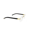 Cartier CT0286O Eyeglasses 001 black - product thumbnail 2/4