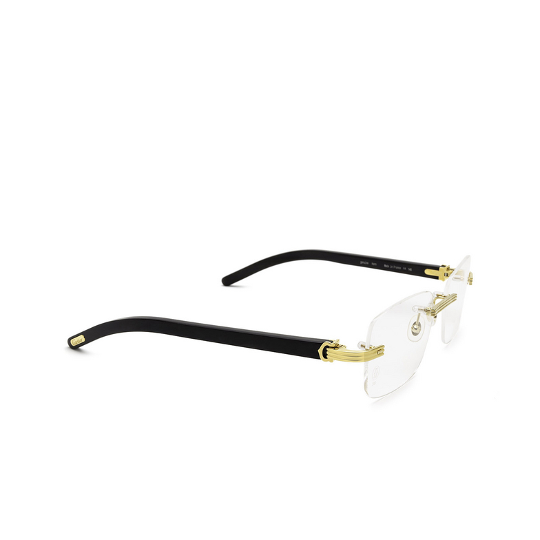 Cartier CT0286O Eyeglasses 001 black - 2/4