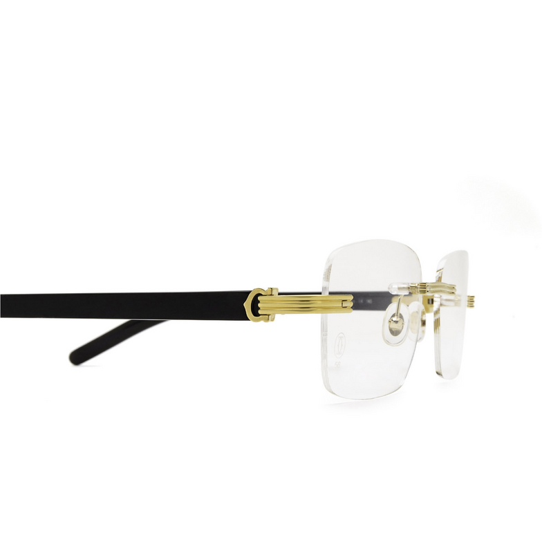Cartier CT0286O Eyeglasses 001 black - 3/4