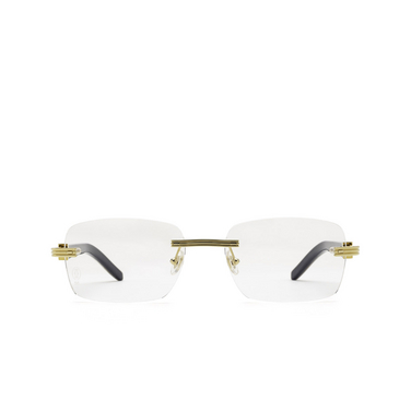 Cartier CT0286O Eyeglasses 003 gold & white - front view