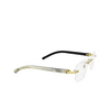 Cartier CT0286O Eyeglasses 003 gold & white - product thumbnail 2/5