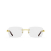Cartier CT0286O Eyeglasses 004 gold & burgundy - product thumbnail 1/4